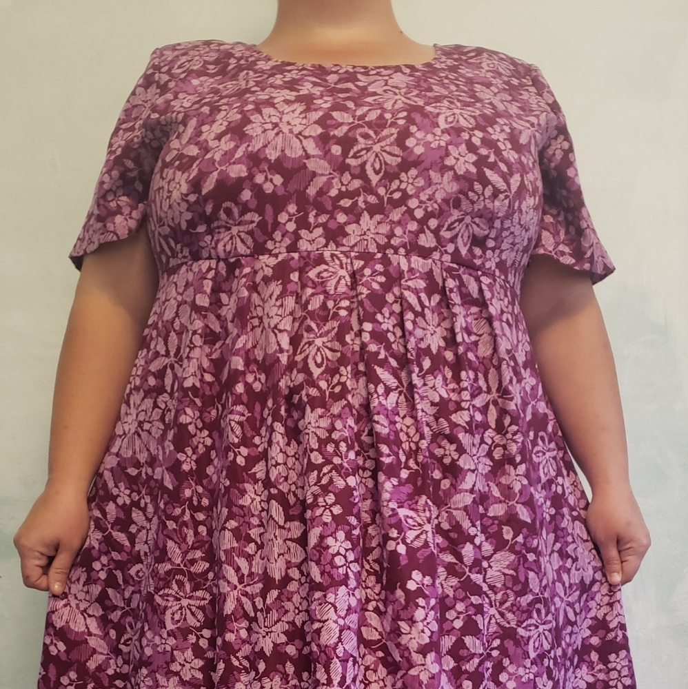 White Stag women's plus floral dress